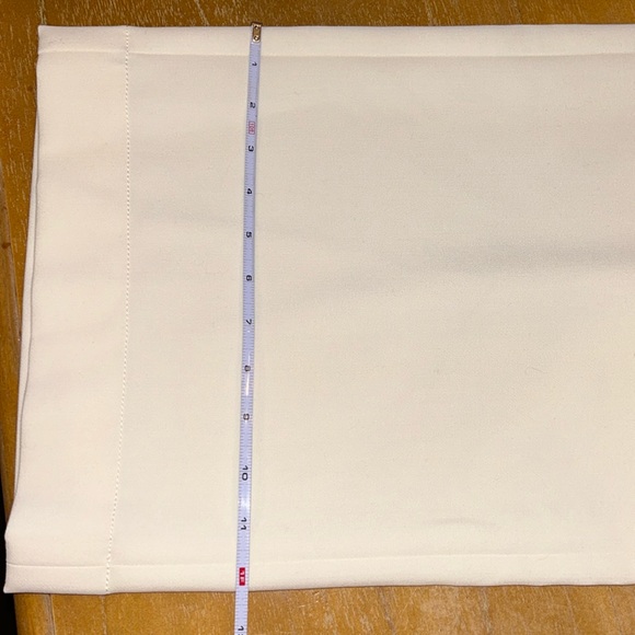 St. John Ivory cream sailor wide leg pant size 8 - Picture 8 of 8